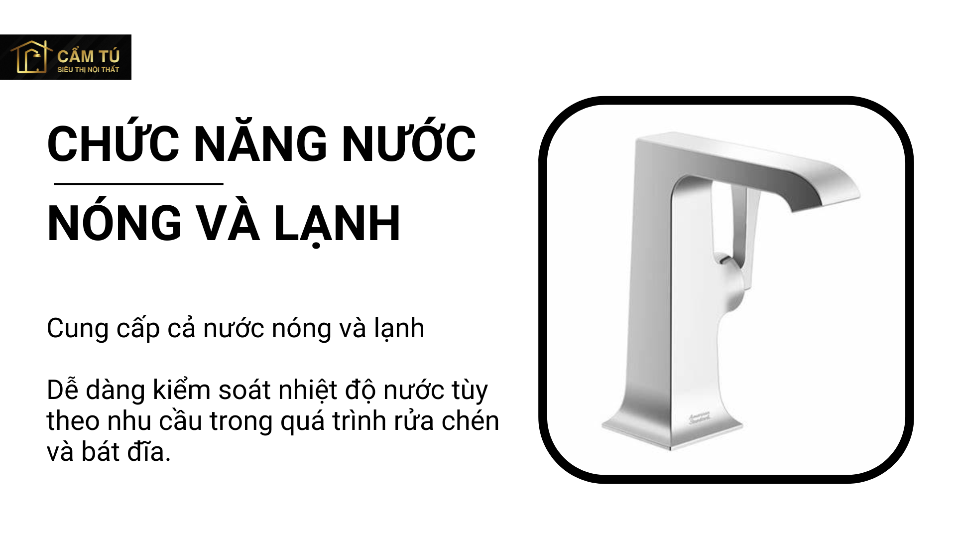 Vòi Lavabo Nóng Lạnh American Standard WF-1601 Kastello