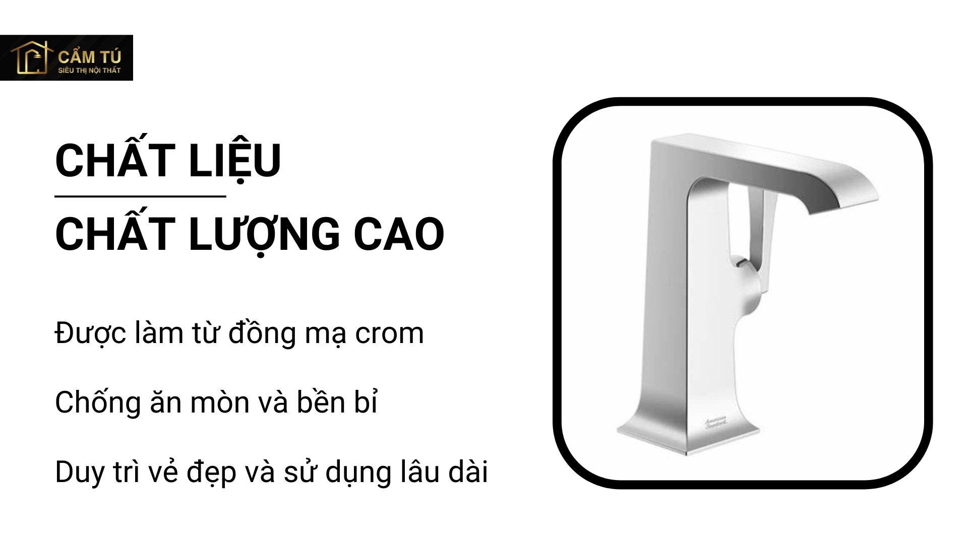 Vòi Lavabo Nóng Lạnh American Standard WF-1601 Kastello