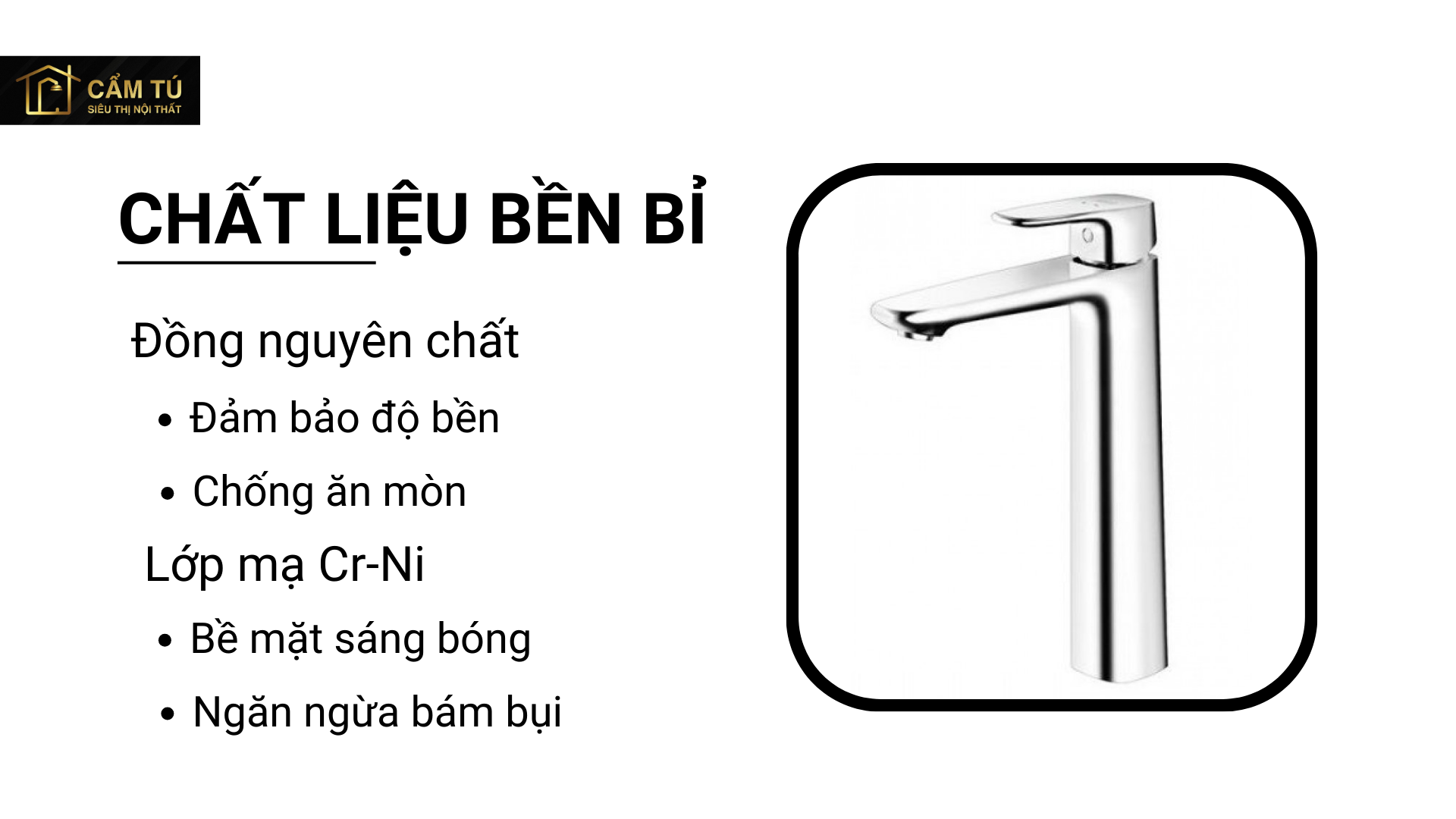 Vòi Lavabo Nóng Lạnh American Standard WF-1702 Signature Thân Cao
