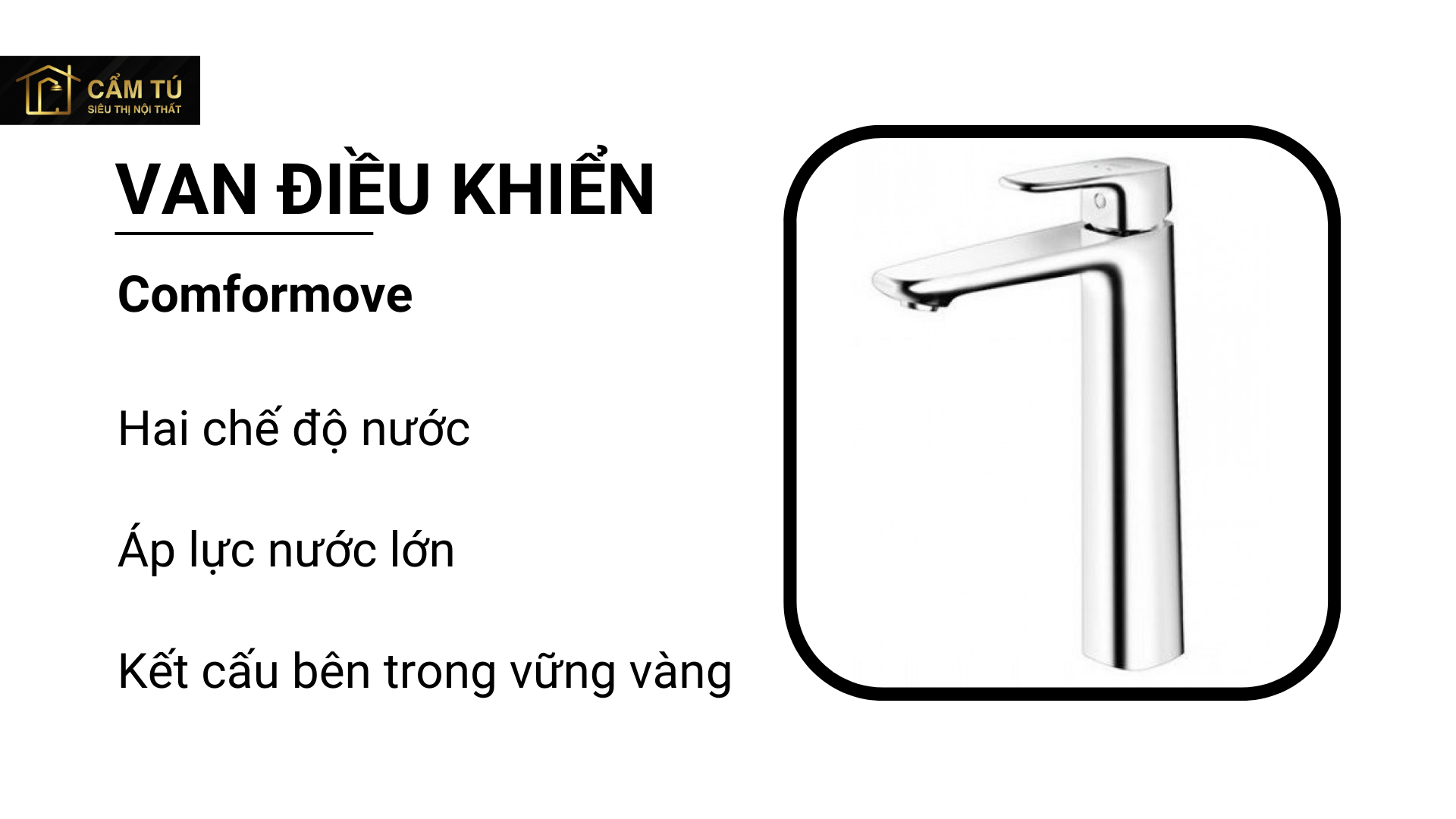 Vòi Lavabo Nóng Lạnh American Standard WF-1702 Signature Thân Cao