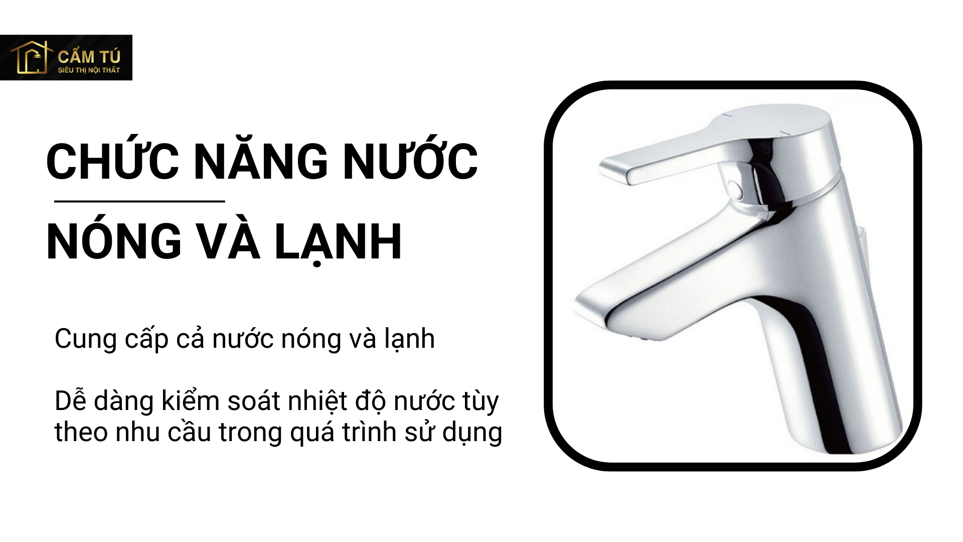 Vòi Lavabo Nóng Lạnh American Standard WF-3907 Active