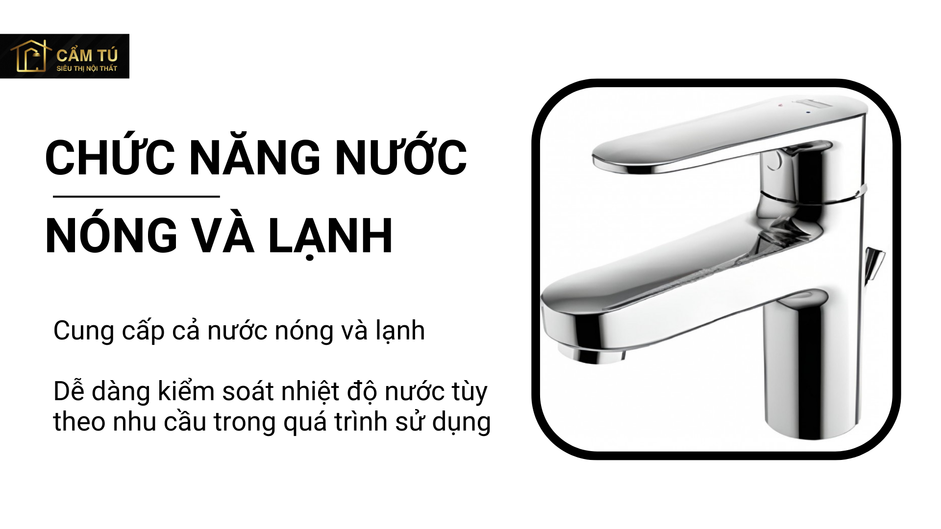 Vòi Lavabo Nóng Lạnh American Standard WF-B201 Slimplica