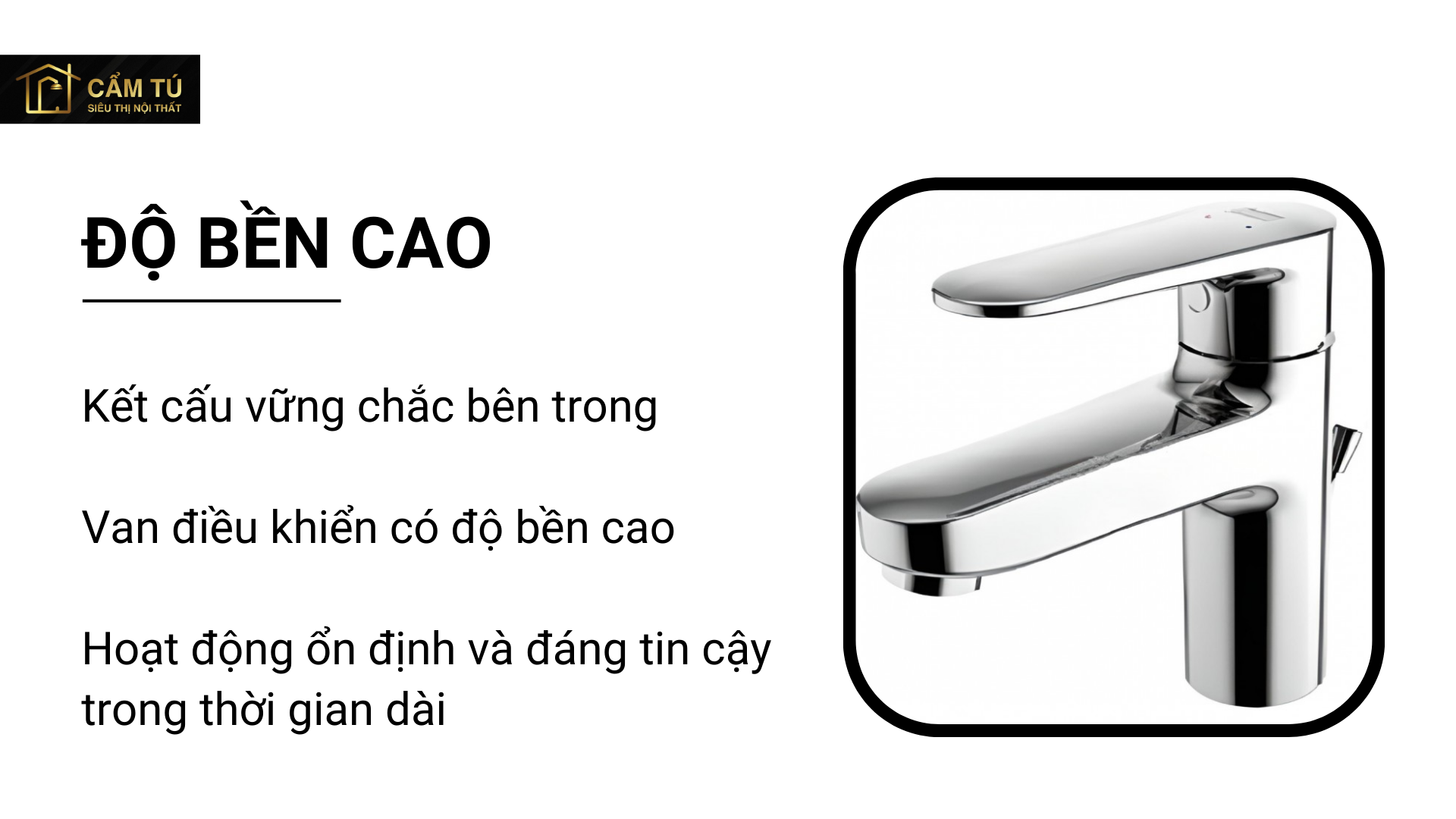 Vòi Lavabo Nóng Lạnh American Standard WF-B201 Slimplica