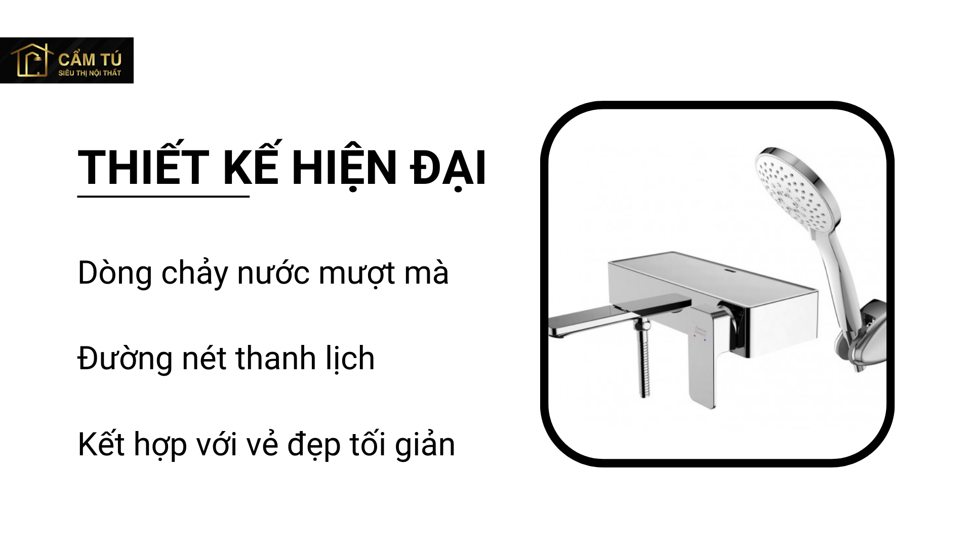 Vòi Sen Tắm American Standard WF-1311 Acacia E Nóng Lạnh
