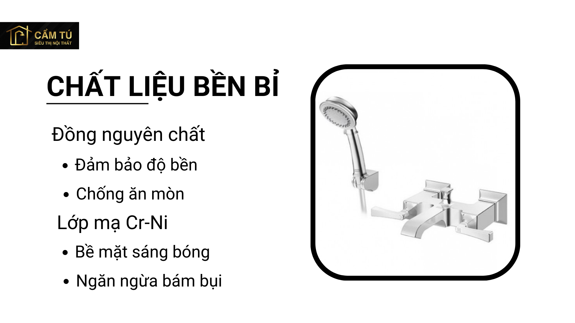 Vòi Sen Tắm American Standard WF-1611 Kastello