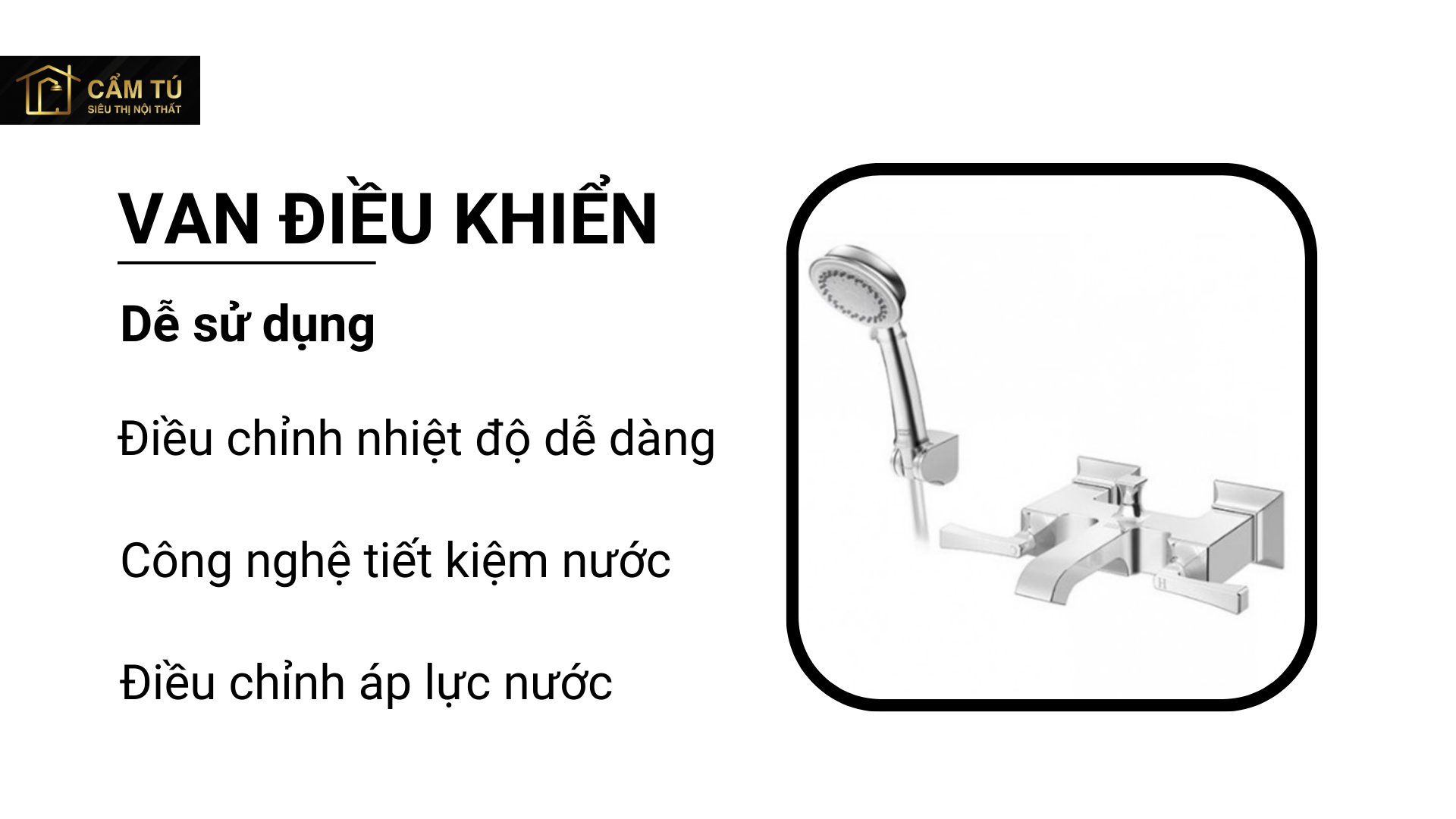 Vòi Sen Tắm American Standard WF-1611 Kastello