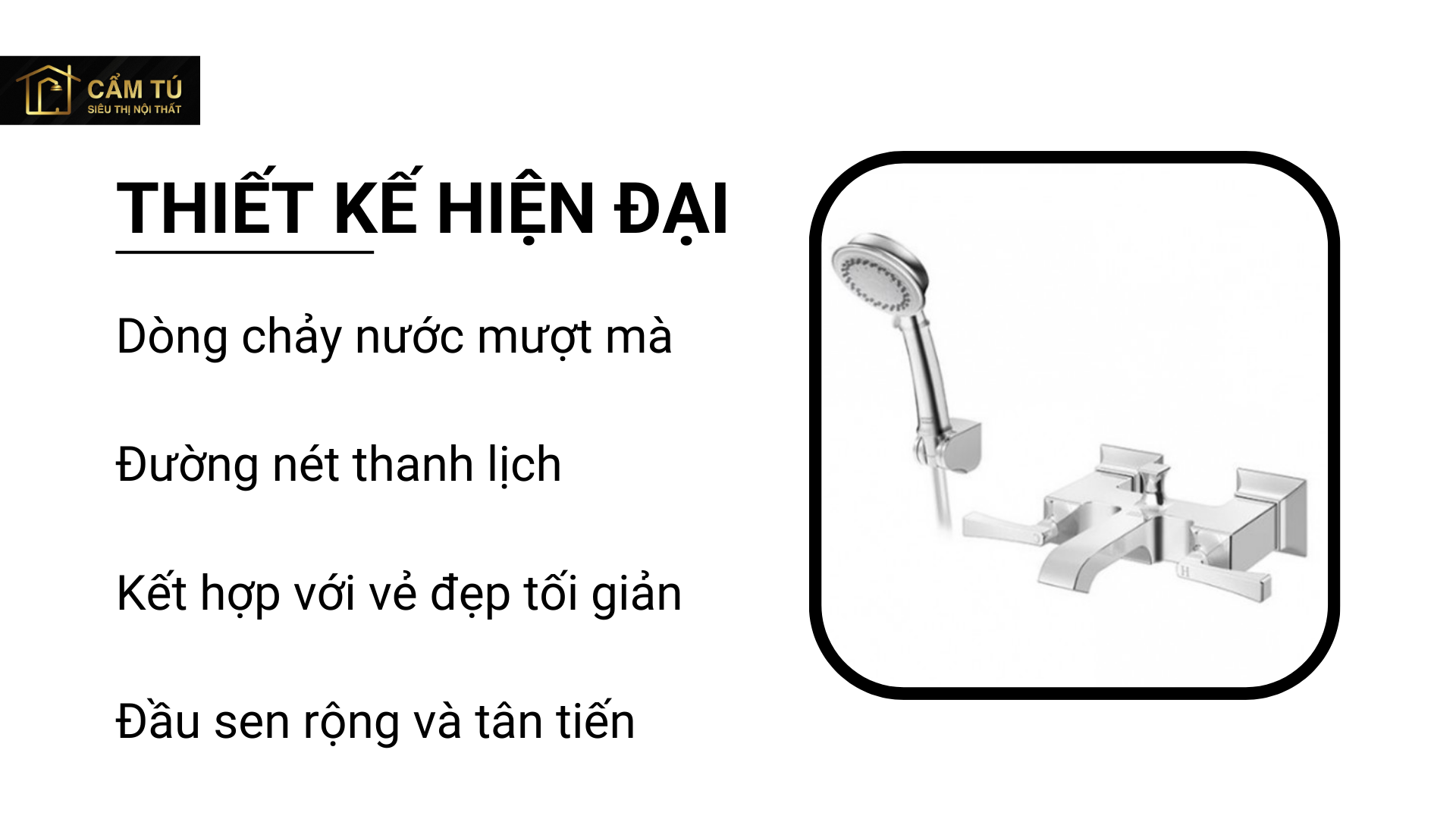 Vòi Sen Tắm American Standard WF-1611 Kastello