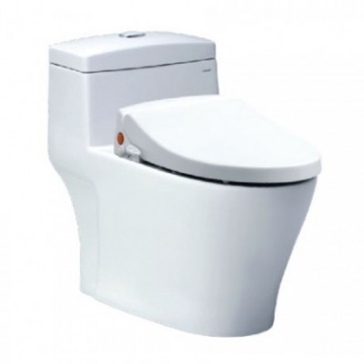 Bàn Cầu Nắp Rửa Cơ Caesar CD1356/TAF050 1 Khối