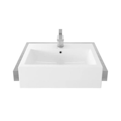 Chậu Rửa Lavabo Bán Âm Bàn TOTO LW647CJW/F
