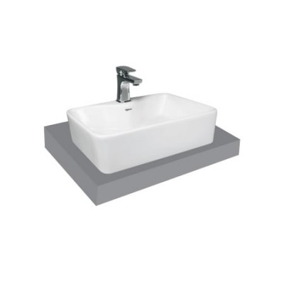 Chậu rửa lavabo Đặt trên bàn đá Viglacera V72