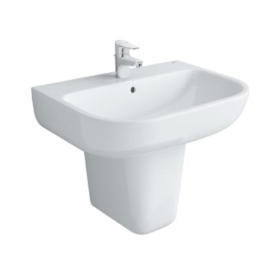 Chậu Rửa Lavabo Treo Tường Chân Ngắn INAX L-298V+L298VC