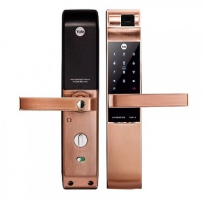 Khóa Điện Tử Yale YDM7116A RB Đa Năng Màu Đồng Đỏ thông minh
