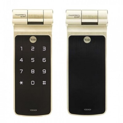 Khóa Điện Tử Yale YDD424 Gold Vân Tay Thông Minh