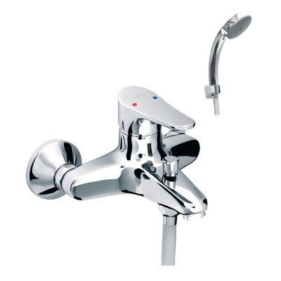 Vòi Sen Nóng Lạnh Inax BFV-1003S-2C (BFV1003S2C) Tay Sen Mạ
