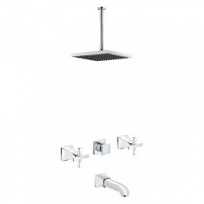 Vòi Sen Tắm Âm Tường Inax BFV-81SEC Nóng Lạnh
