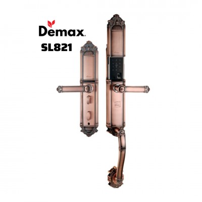 KHOÁ CỬA THÔNG MINH SL821 Màu đỏ sang trọng