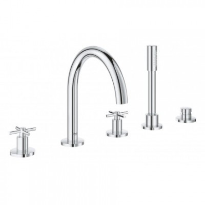 Vòi Bồn Tắm Atrio Grohe 19923003 5 Lỗ