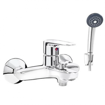 Vòi Sen Tắm Nóng Lạnh Inax BFV-1113S-4C (BFV1113S4C) Tay Sen Mạ